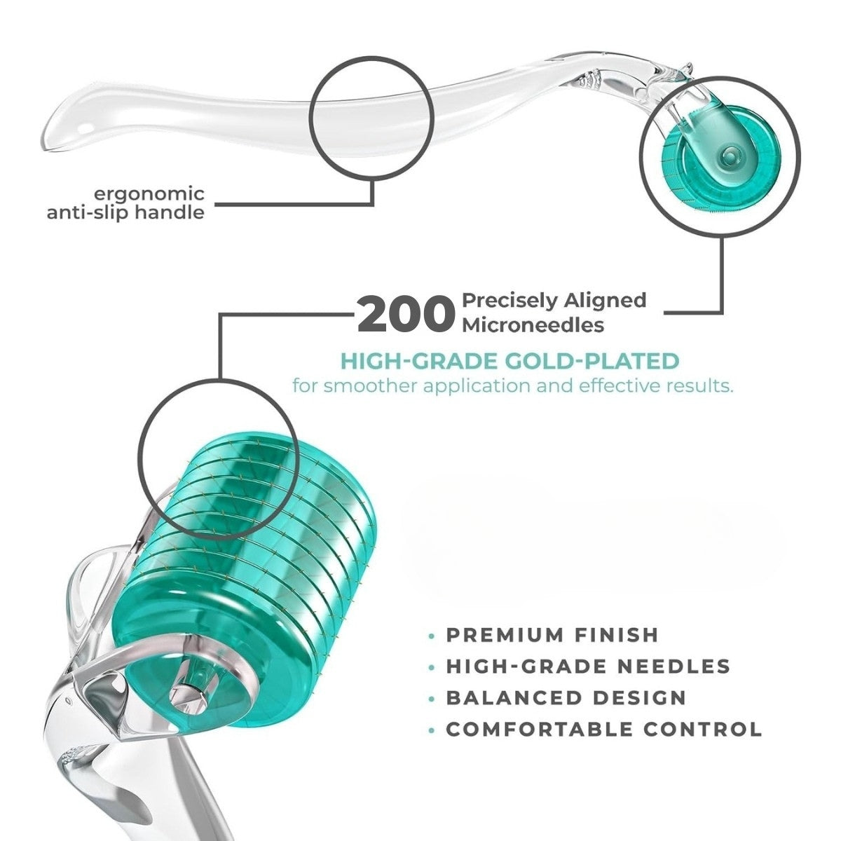 200 Titanium Micro Needles - shopodn.com