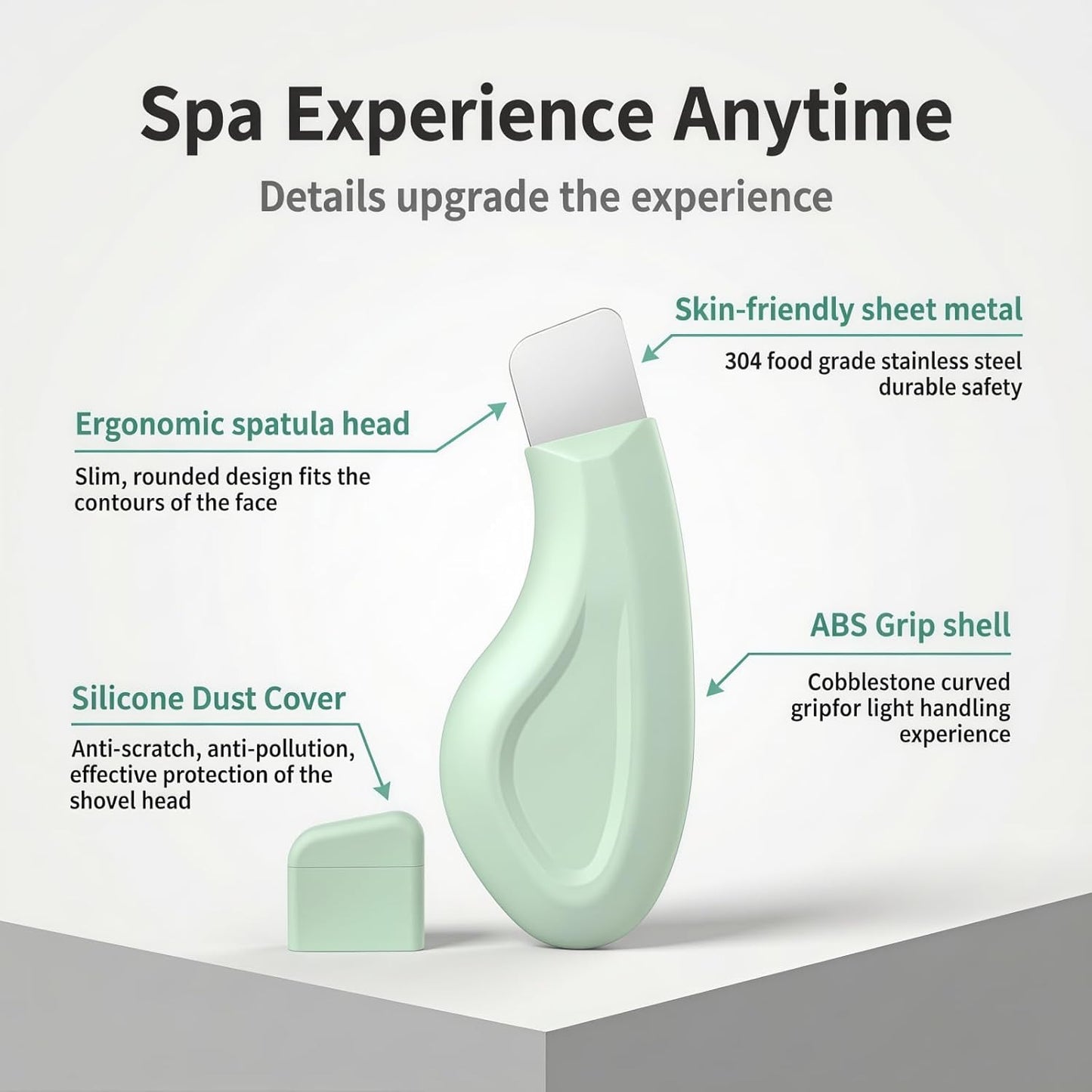 Stainless Steel Blackhead Remover & Face Scrubber