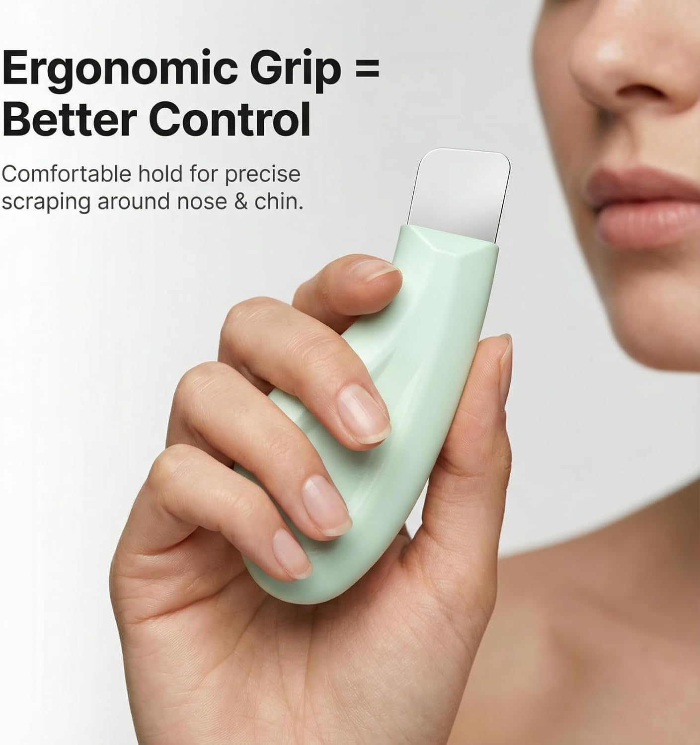 Stainless Steel Blackhead Remover & Face Scrubber