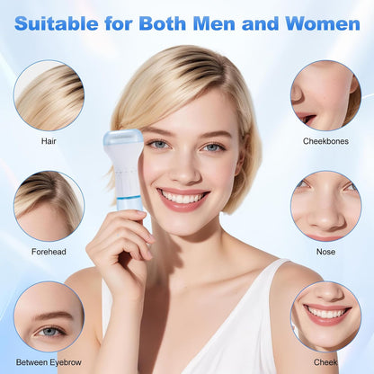 Derma Stamp Adjustable Skincare tool Micro Needling Hair Patches Tools Hydra Derma Stamp and Serum Applicator