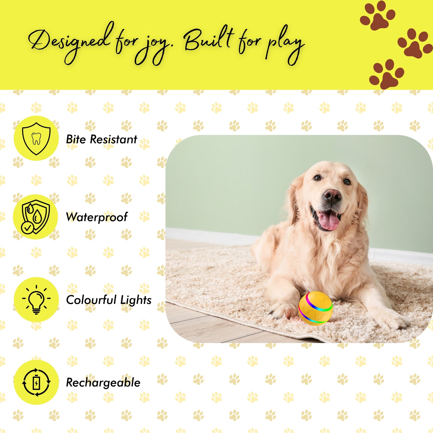 Interactive Dog Toy Ball - shopodn.com