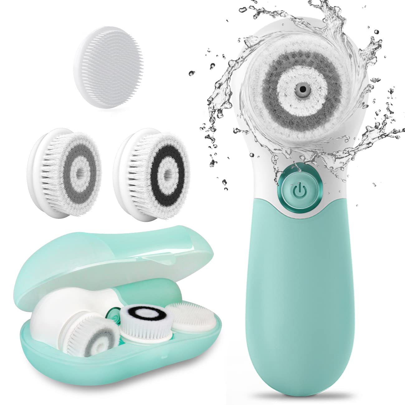 Electric Facial Cleansing Brush – Deep Cleansing & Exfoliating Massager