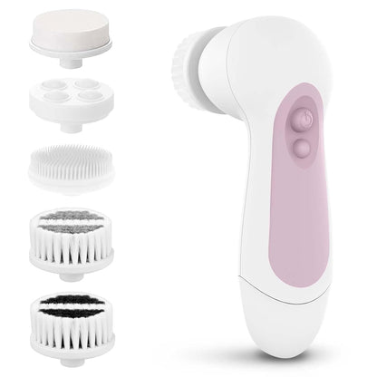 Waterproof Electric Facial Cleansing Spin Brush – Deep Clean & Exfoliation