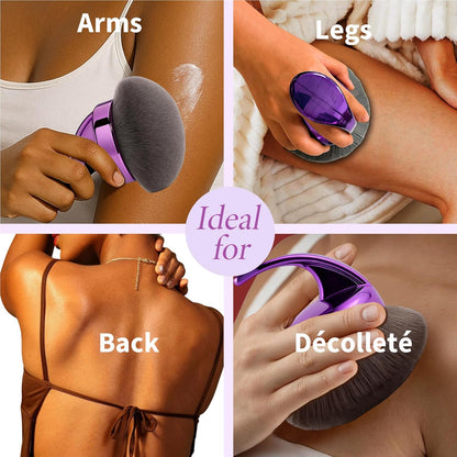 Large Body Makeup Brush for Self Tanner – Wide Kabuki Brush for Legs & Bronzer