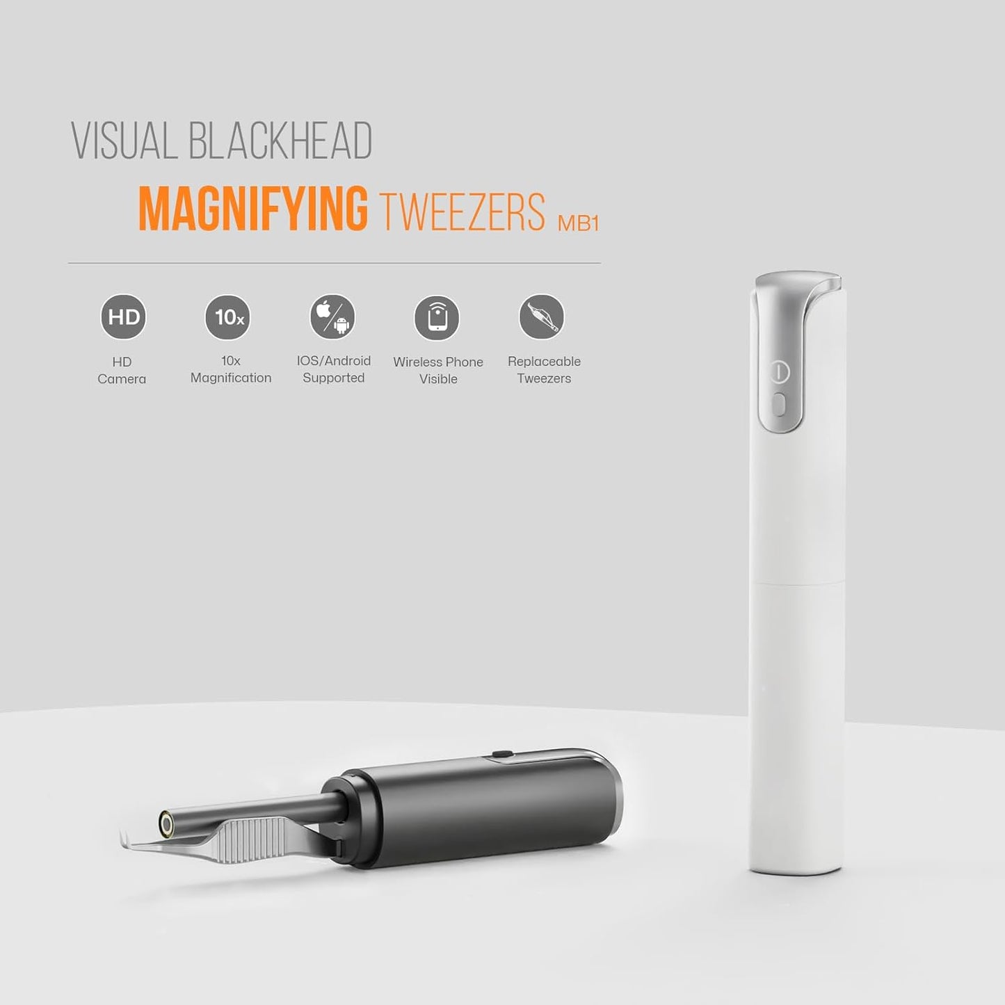 Blackhead Removal Tweezer with 1080P Camera