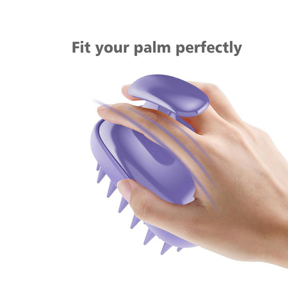 2-in-1 Scalp Massager Shampoo Brush – Dandruff & Hair Growth Scrubber for All Hair Types