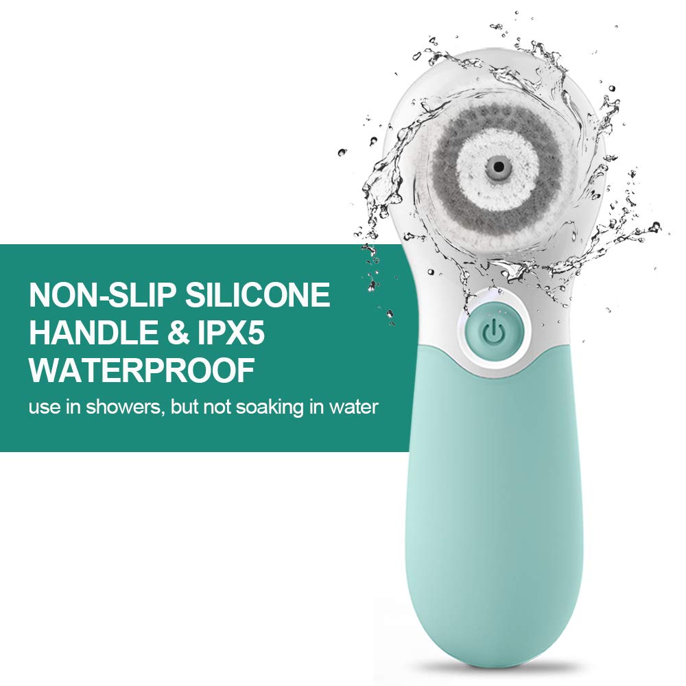 Electric Facial Cleansing Brush – Deep Cleansing & Exfoliating Massager