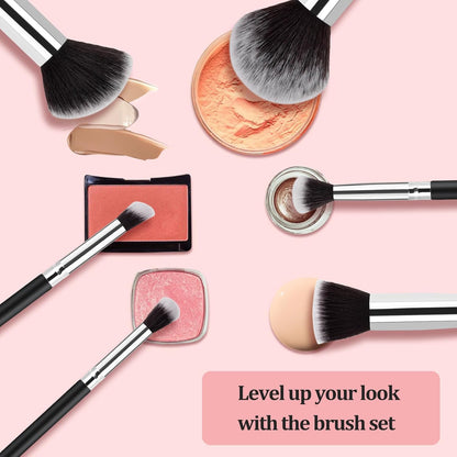 13PCS Makeup Brushes Set with Sponge – Professional Beauty Gift for Women