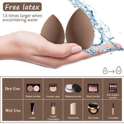 All-in-One Makeup Brush & Beauty Accessories Set (54 pcs)